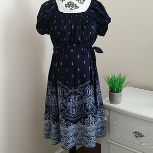 🏷Motherhood peasant style maternity dress